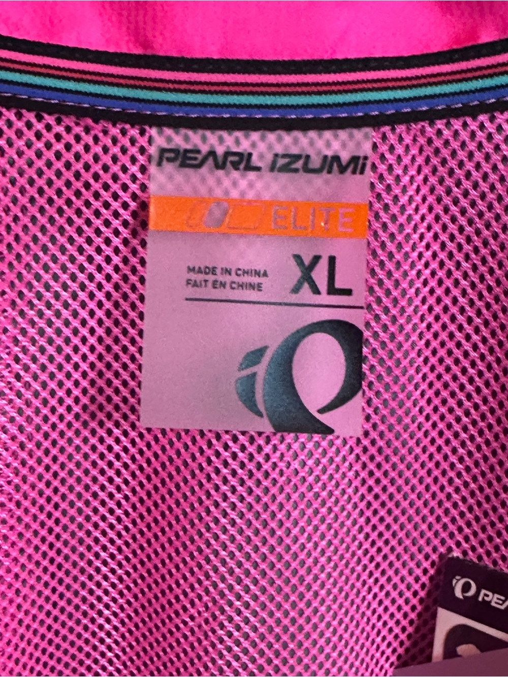 Pearl Izumi Elite Convertible Cycling Jacket Vest woman’s XL Neon Pink Wind - Picture 3 of 11